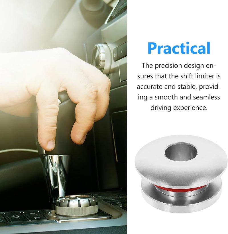 PRETYZOOM Universal Car Shift Knob Boot Limiter Shift Boot Retainer Connector for Manual Gear Shifter Buckle Compatible with Automotive Interior Accessories - Image 2
