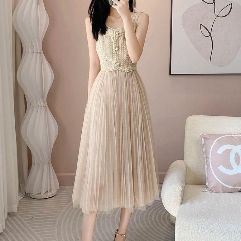 Elegant Tweed Dress Set with Tulle dress dress