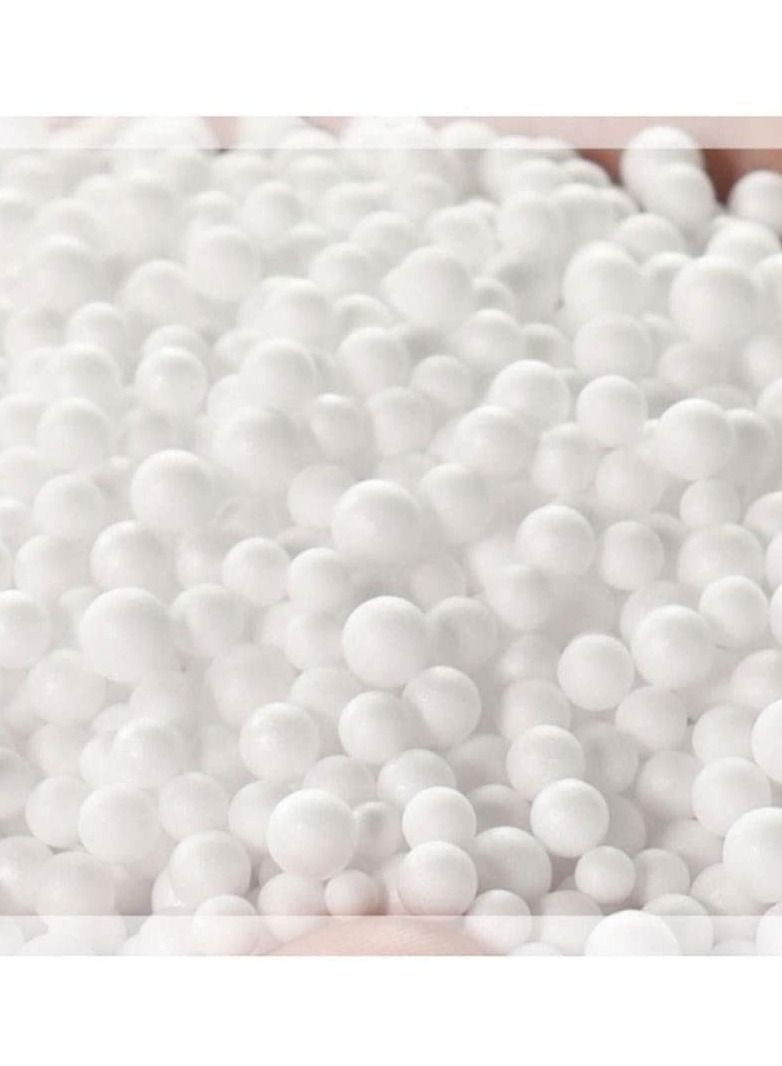 Comfy كيس حبوب كرة القدم الكبير المريح أحمر أبيض مع حبوب فيرجن للتعبئة - Image 2