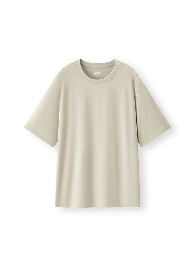Semir Cool-touch T-shirt | Men's Short-sleeve T-shirt, Moisture-wicking, Quick-drying, Antibacterial, White T-shirt, Summer Versatile Top, Heat-resistant, 109325100101 - Image 2