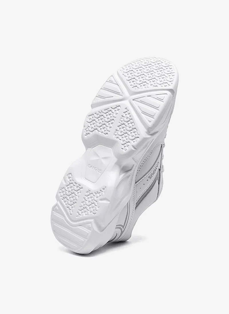 Campus White Women Azura Nitrofly Cushion Lace-Up Sneakers-White for Women | Best Price UAE