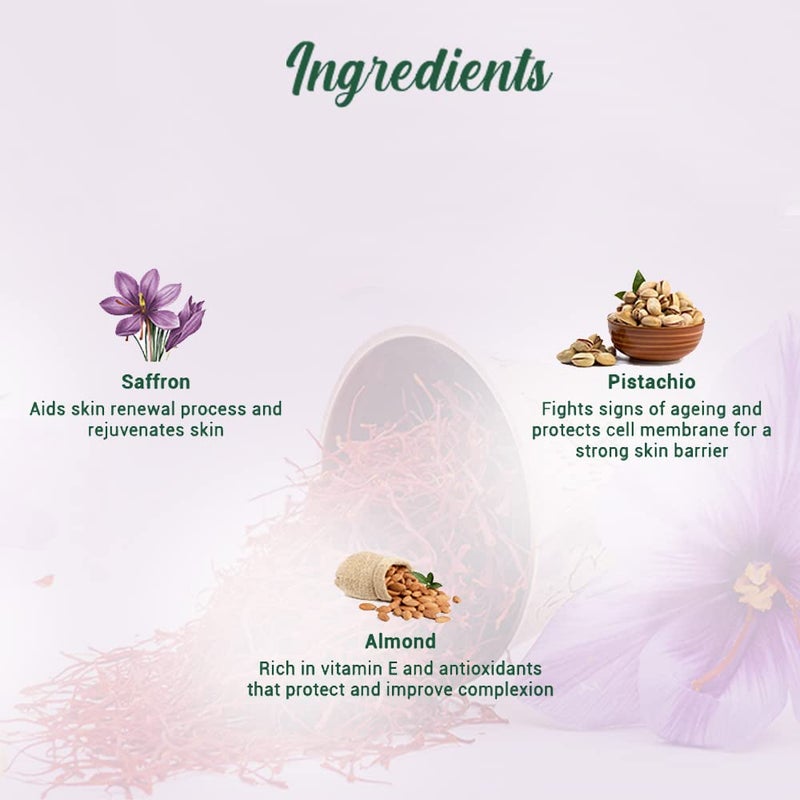 Biotique Saffron Dew 50g -- Ageless face & body cream - Image 4