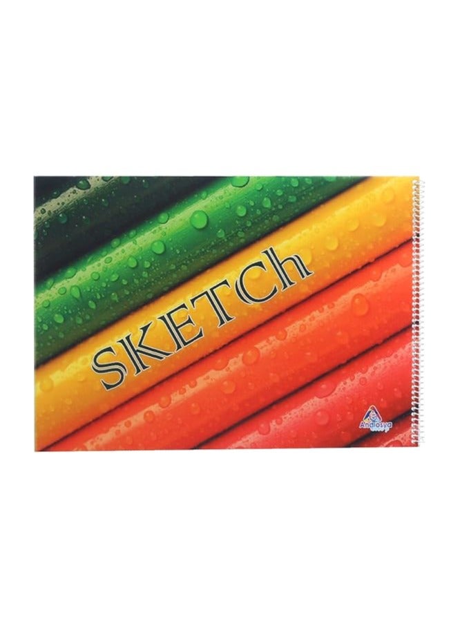 Wire drawing sketch 16 sheets - 17.5*25 cm white paper 100 gsm - Image 5