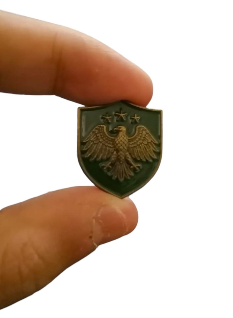 A sticker combining the Syrian golden eagle and the Saudi symbol of two swords and a palm tree, suitable for all types of mobile phones. - Image 5