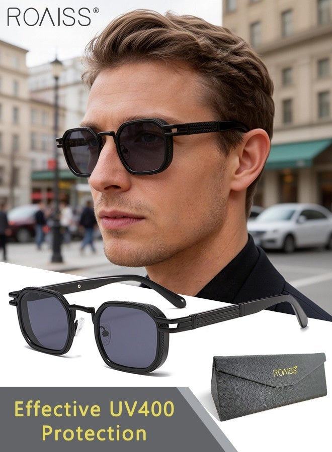 Fashion Polarized Sunglasses for Men Women UV400 Protection and Anti-glare Classic Retro Sun Glasses Outdoor Sun Shades for Driving, Traveling, Fishing, Golf