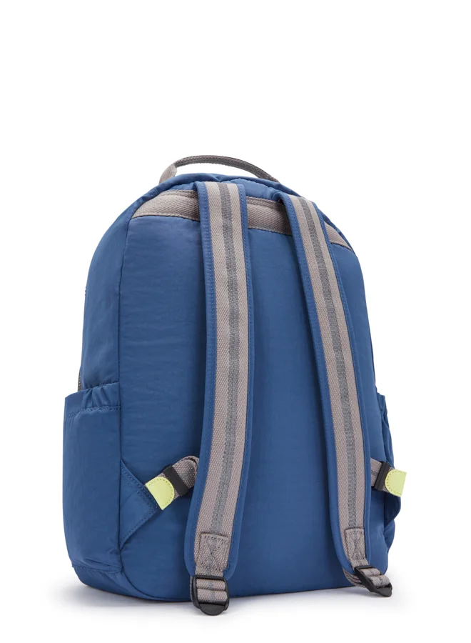 كيبلينغ Large Backpack Unisex Fantasy Blue Bl Seoul