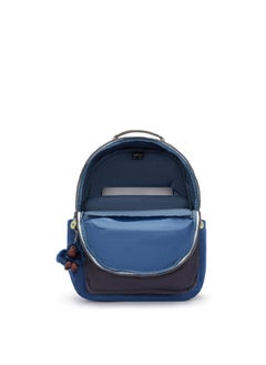 kipling Seoul Fantasy Blue Bl Large Backpack  - Image 3