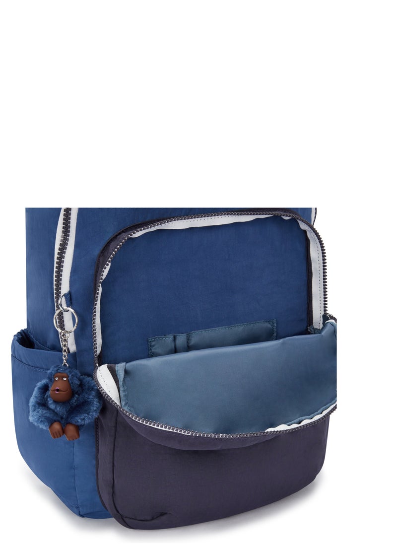 kipling Seoul Fantasy Blue Bl Large Backpack  - Image 4