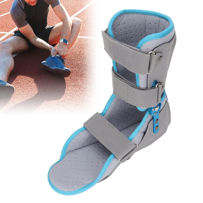woobles Walking Boot For Sprained Ankle, Walking Boot For Sprained Ankle Fixing Brace Angle Adjustment Ankle Sprain Protector Rehabilitation Leg Support Brace Fits Right or Left Foot(Right foot)-Right foot - Image 1