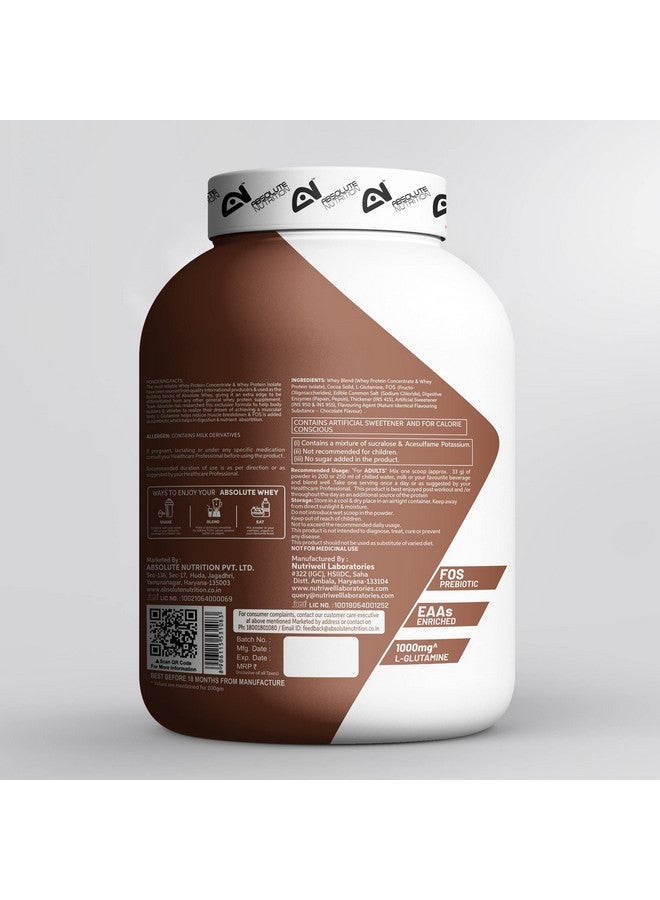 ABSOLUTE NUTRITION Whey Protein Powder Premium Whey Blend Health Supplement - 2 Kg (Chocolate) - Image 3