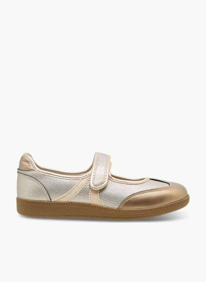Women Hook & Loop Mary Jane Shoes