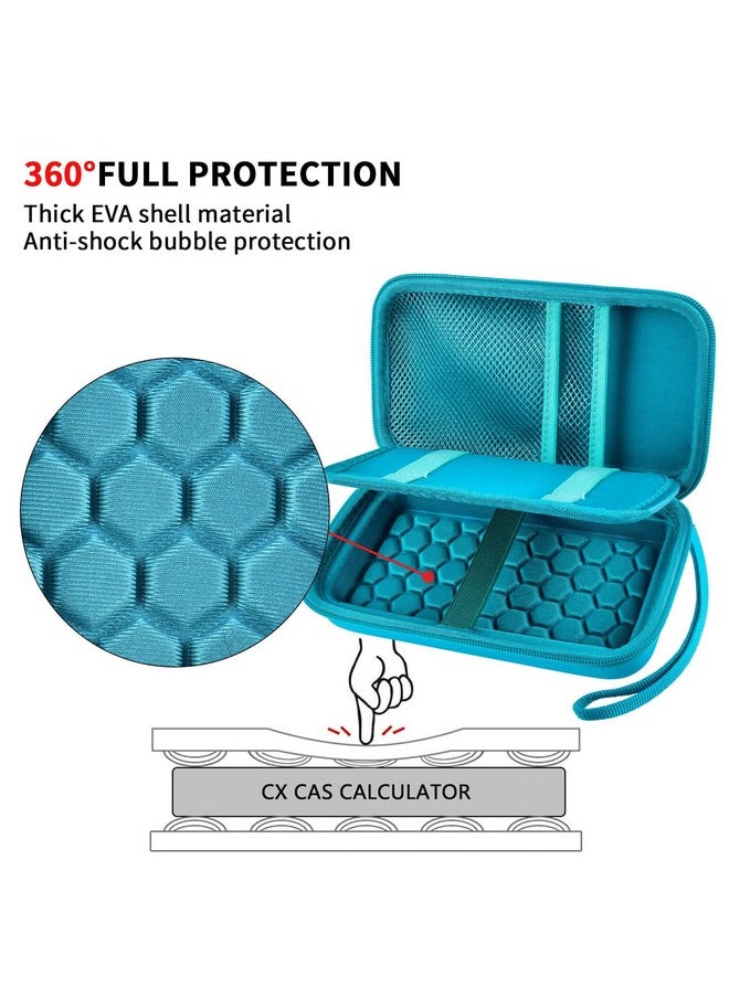 PAIYULE Graphing Calculators Case for Texas Instruments TI-84 Plus/TI-83 Plus CE Color Calculator, Storage Holder for TI-89/ for Casio fx-9750GIII for TI-30XS for Cables, Pens, Pencil-Green(Box Only)  - Image 3