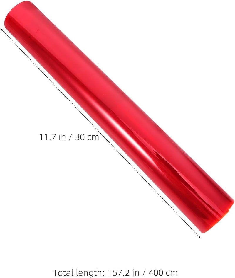 Solid Color Filter: Static Cling Window Tinting Film - Colored Lighting Gel Sheets for Photography Stage DIY Party & Festival Decor (Orange) - Image 5