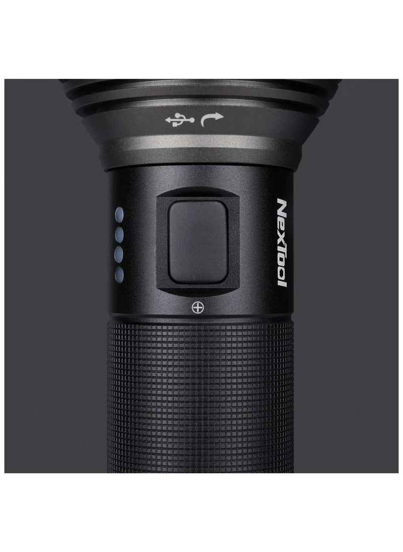 Nextool NEXOL NexTool XHP50.2 LED Beam – 2000 Max Lumens – 6500K Cool White up to 380m IPX7 Waterproof Flashlight  - Image 3