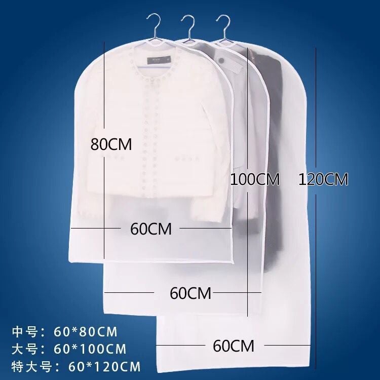 Clothes Dust Cover Dust Bag Storage Bag Coat Dust Cover Hanging Bag Finishing Clothes Clothing Suit Cover Manufacturers - Image 1