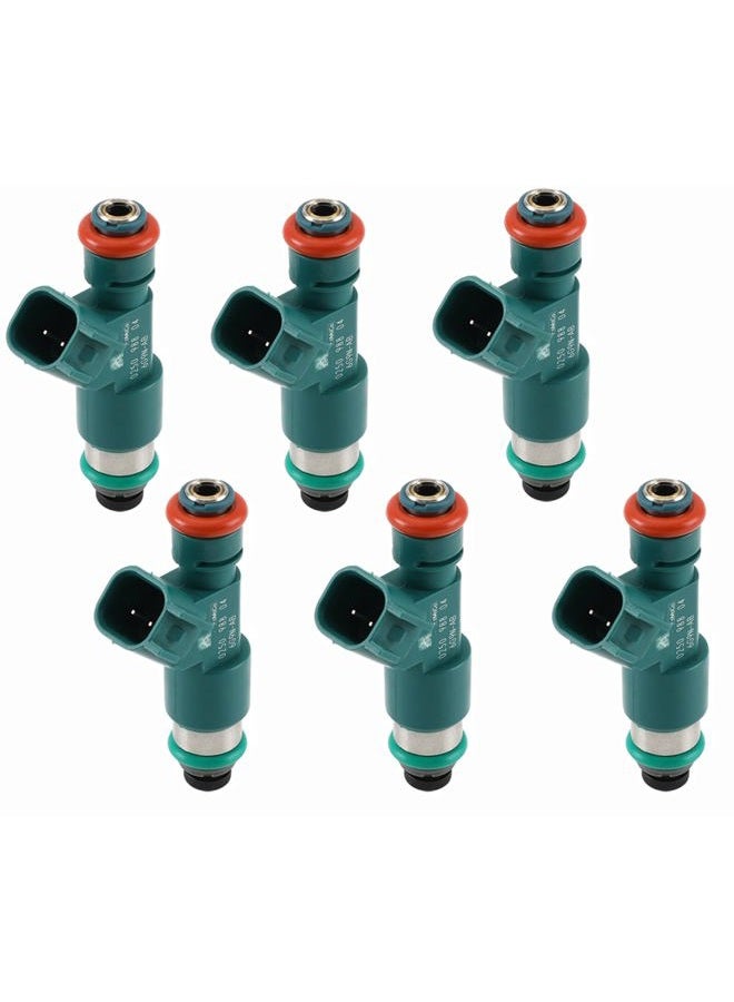 IXGKHC SET Of 6Pcs OE FUEL INJECTOR Fit 2007-2014 For Volvo S80 V70 XC60 70 90 6G9N-AB 30777501 LR001982 - Image 1