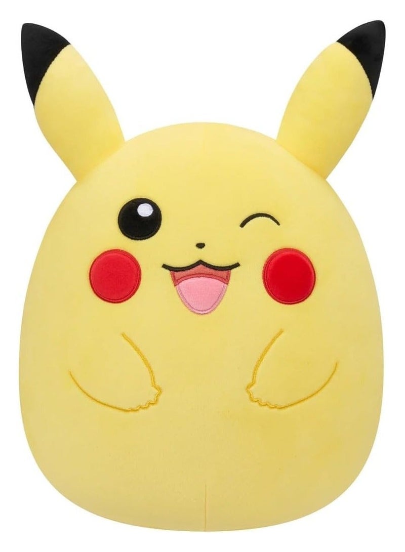 Pokemon Plush - Winking Pikachu 10inch - Image 1