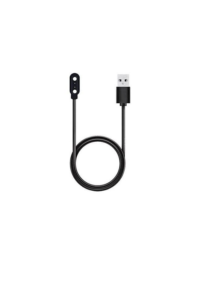 Magnetic Charging Cable For Kieslect Kr Pro Ltd Smart watch - Black