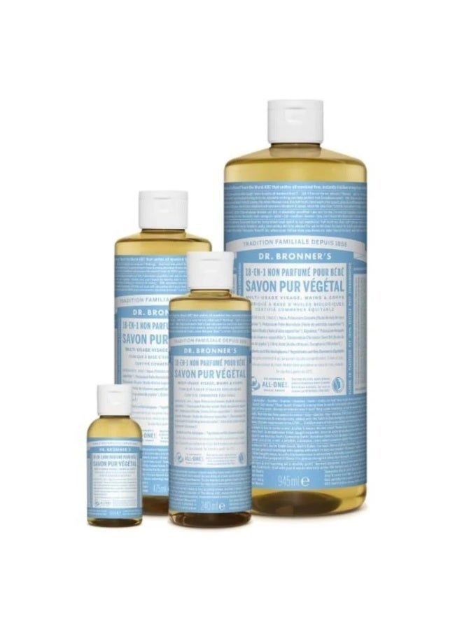 Dr. Bronner's All-One Magic Soap Baby-Mild 60ml - Image 2
