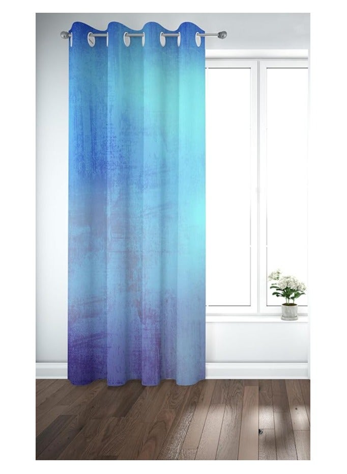 كارتيلا كيرتنز ستارة كارتيلا مطبوعة بحلقات معدنية  (لوحة واحدة) 130*260 سم - Image 1