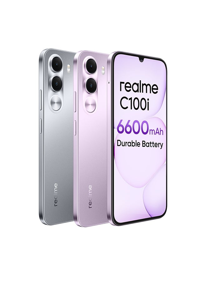 realme C100i 4G Dual SIM Dawn Purple 4GB RAM 128GB - Middle East Version - Image 2