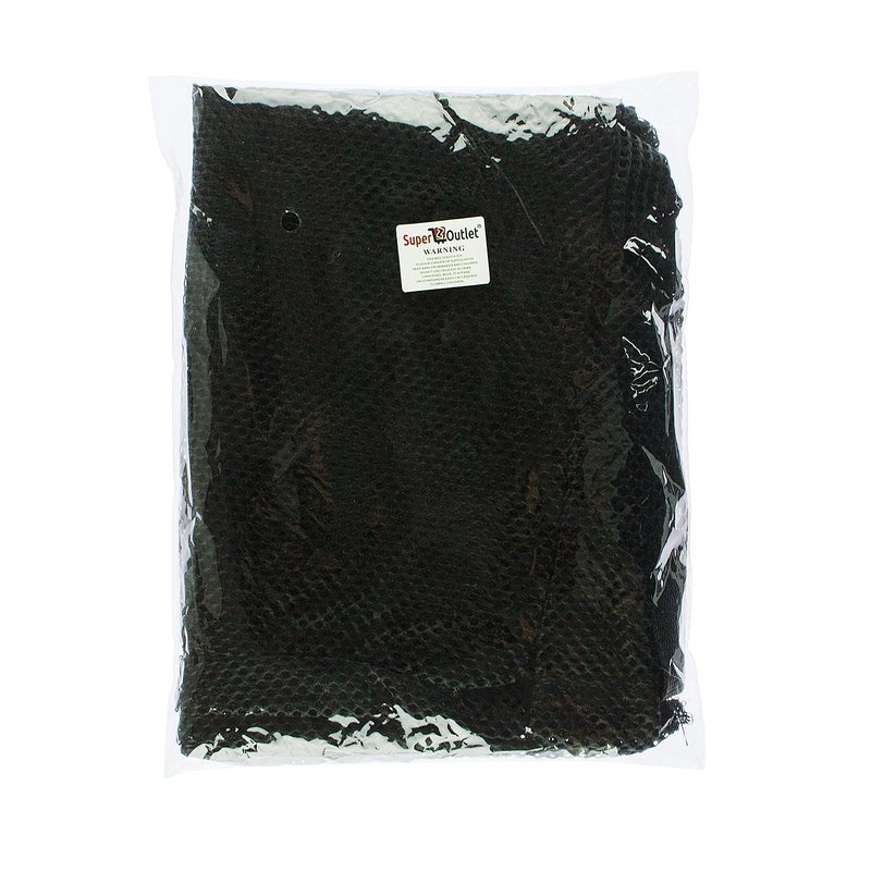 Super Z Outlet Sports Ball Bag Drawstring Mesh - Extra Large Professional Equipment with Shoulder Strap Black (30" x 40" Inches) - Image 5