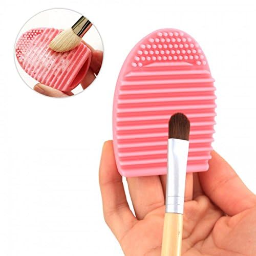 Dream Maker Combo of Dream Maker 10 Piece Makeup Brush Set  3 Makeup BlendersSponges  Brush Cleaning Egg Kabuki Foundation Eyeshadow Blending Buffing Contour Face Brush Without Pouch BlackGold - Image 3
