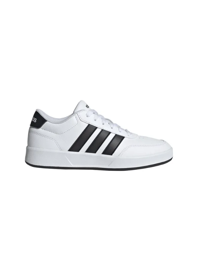 Adidas Breaknet 3.0 J U White Sportswear Shoes For Kids
