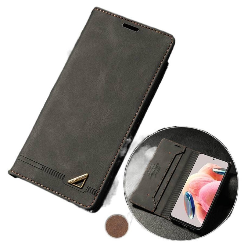 BB TPU Phone Case for Redmi Note 13 Pro with Shockproof and Drop Protection plus Shockproof plus Kickstand plus Strong Magnetic in Coffee Brown - Image 2