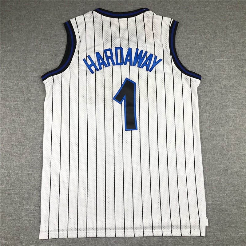Embroidered Magic No.1 Hardaway Basketball Jersey 2: embroidery version 