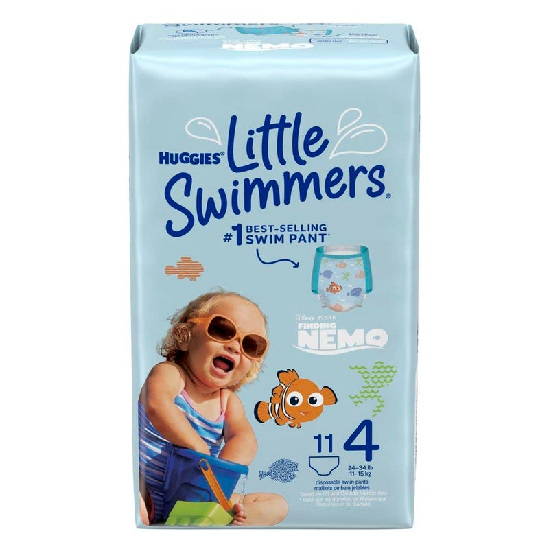 Huggies Little Swimmers Disposable Swimpants, Medium, Pack/11 Disney Character may be different - Image 2