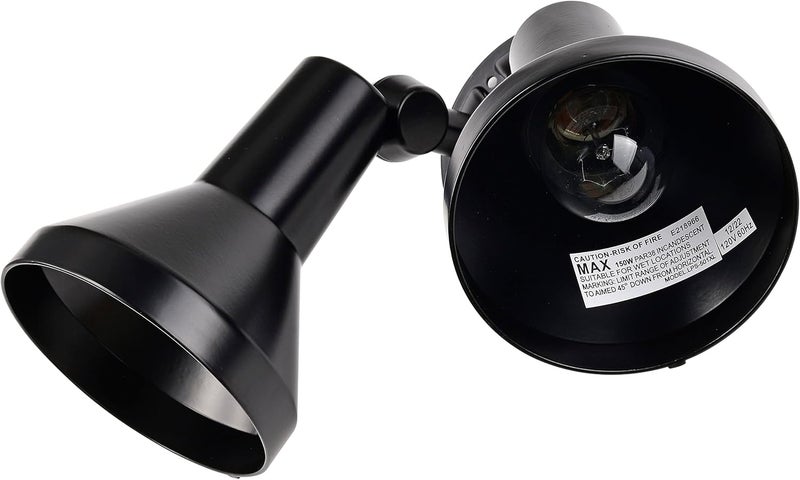Nuvo Lighting SF77701 Two Light Outdoor Heavy Duty Cast Aluminum Durable Weather Proof Security Flood Light Black - Image 4