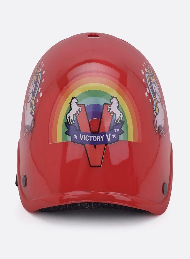 Victory V Unicorn Skating and Cycling Protective Helmet Gear for Kids (5-12 Years) - Image 3