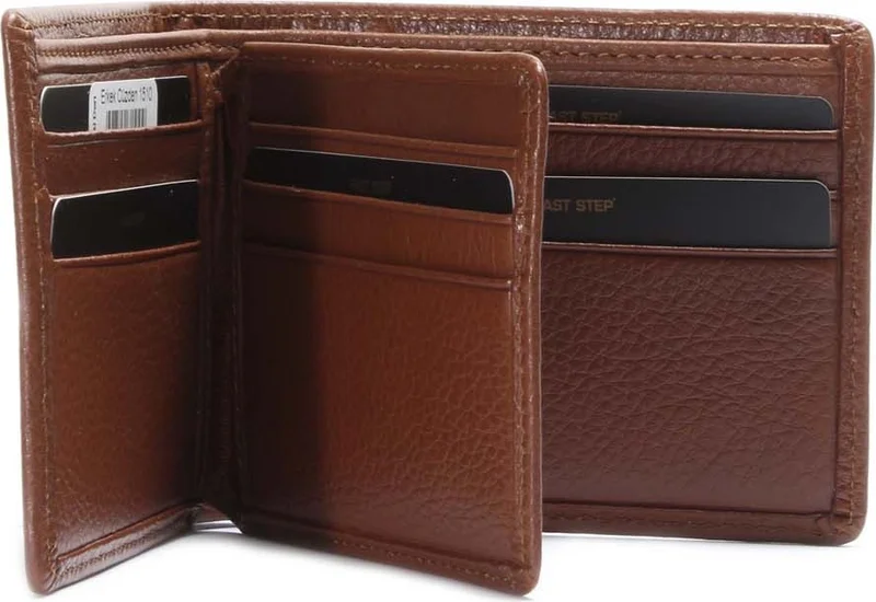 فاست ستيب Genuine Leather Tan Men's Wallet Accessory 779ca1510