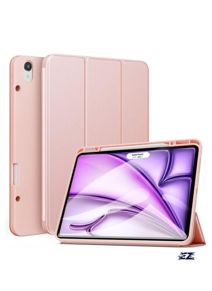 ELTRAZONE iPad Air 13 Inch Case M2 2024 – Smart iPad Case with Pencil Holder, Supports Pencil Pro and Pencil (USB-C), Touch ID Compatible, Auto Wake/Sleep Function – Durable, Stylish Protection for iPad Air 2024 - Image 1
