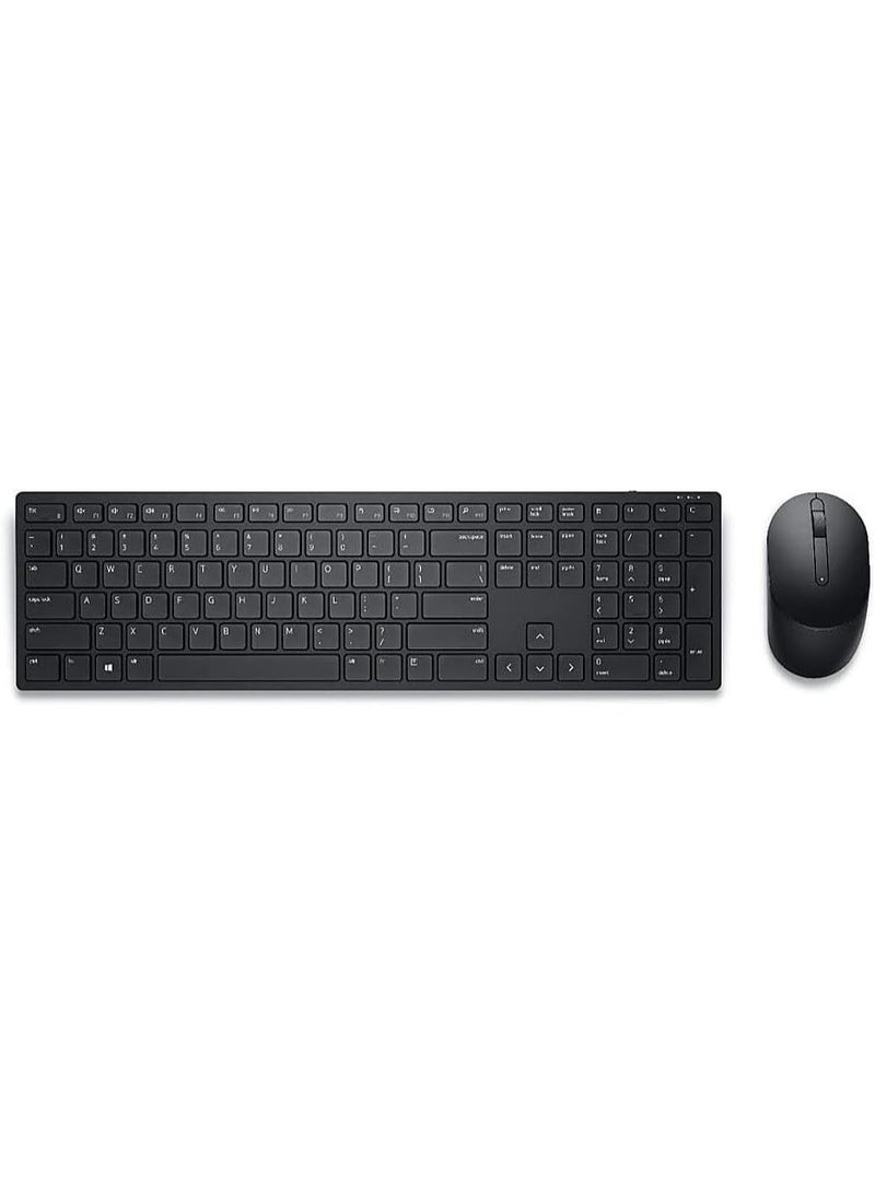 Wireless USB Keyboard and Mouse Combo – Arabic-English, Layout, Long Battery Life - Image 1