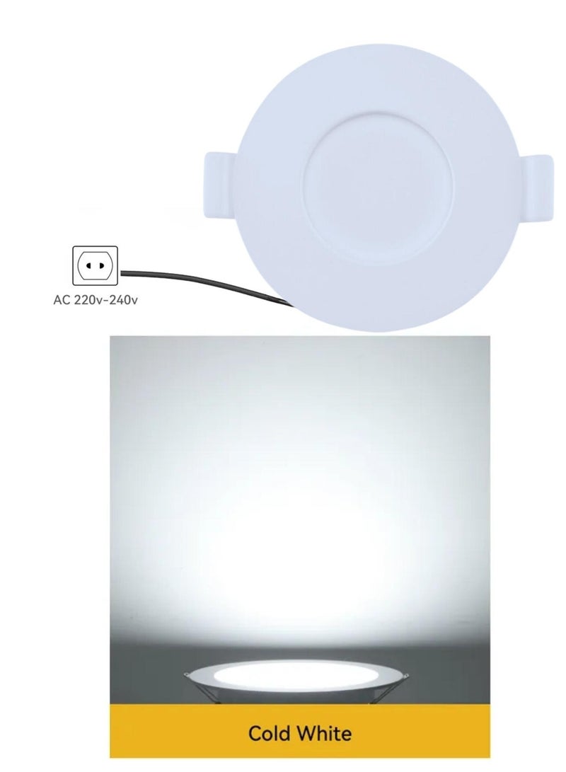 ماس طقم مصابيح لمبات ليد عالية الجودة يتكون من 10 قطع , إضاءة للغرف والمنزل والحدائق - Image 4