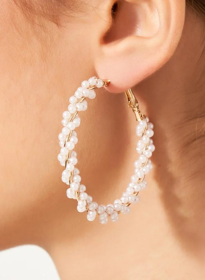 Styli Multicolored Hoops Earrings