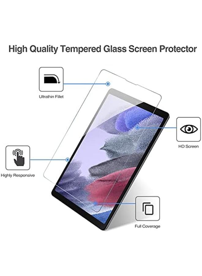 Procases 2 Pack Screen Protector For Galaxy Tab A7 Lite 8.7 Inch 2021 T220 T225 T227 Tempered Glass Screen Film Guard For Galaxy Tab A7 Lite 8.7" 2021 Release Sm T220 Sm T225 Sm T227 - Image 2