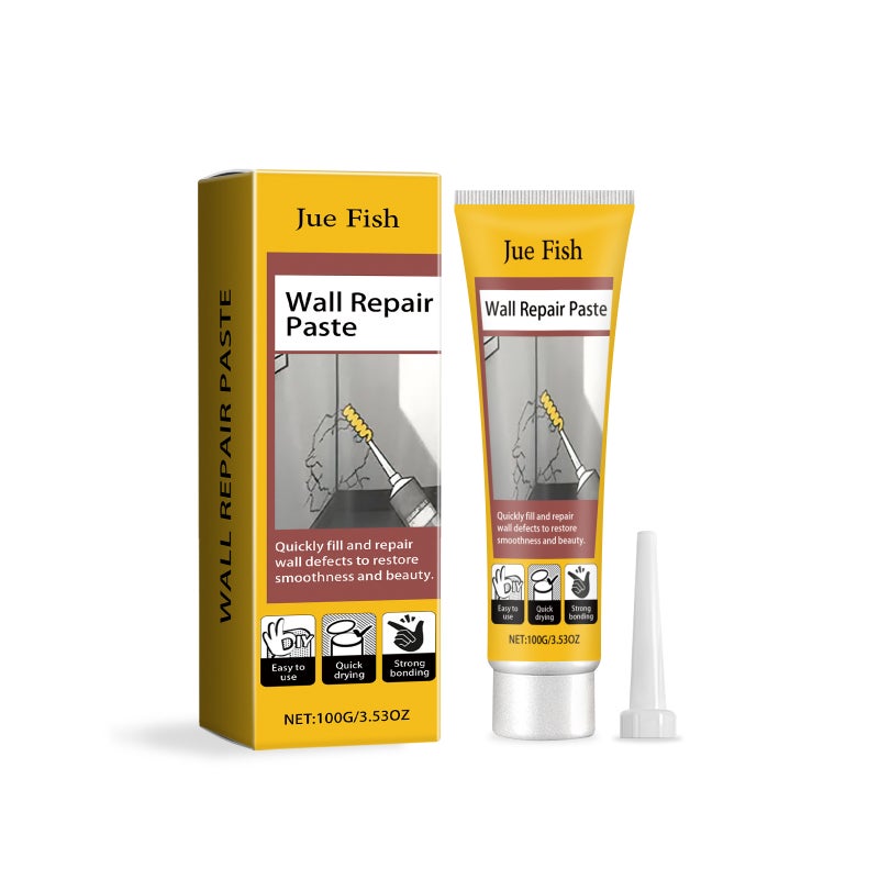 Jue Fish Wall Crack Filling Paste Wall Defects Scratches Dents Cracks Nail Hole Filling Wall Repair Paste - Image 1
