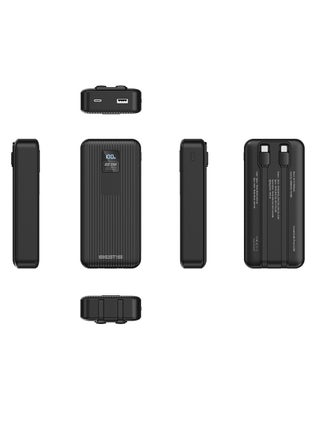 20000mAh بنك طاقة بتقنية الشحن السريع (PowerCore 22.5W، مزود بكابل USB-C وكابل Lightning مدمجين) - view 2