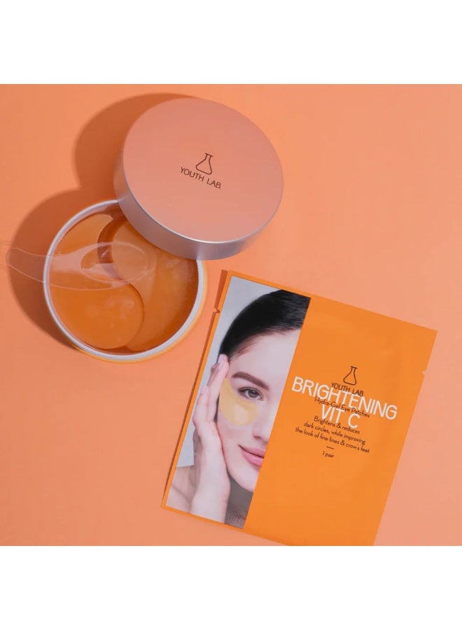 رقعة العين من Youth Lab Brightening Vit-C Hydra-Gel لتقليل الهالات السوداء، 30 زوجًا - Image 2