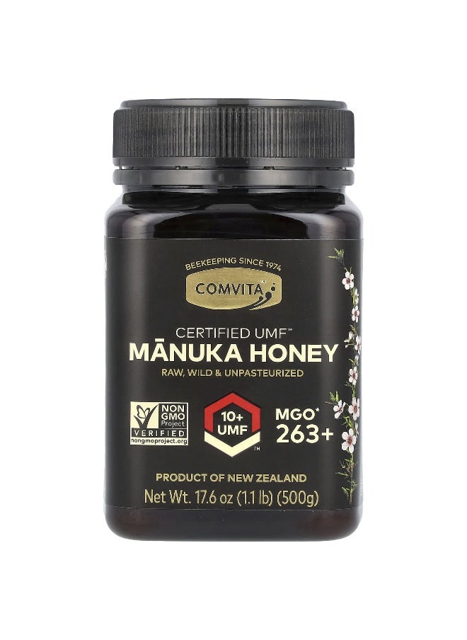 Comvita Comvita, Manuka Honey, UMF 10+, MGO 263+, 17.6 oz (500 g) 
