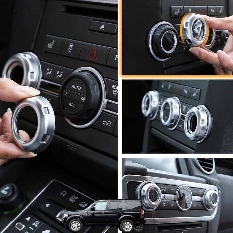LLKUANG Air Vent Outlet Cover Ring for Land Rover - Image 5