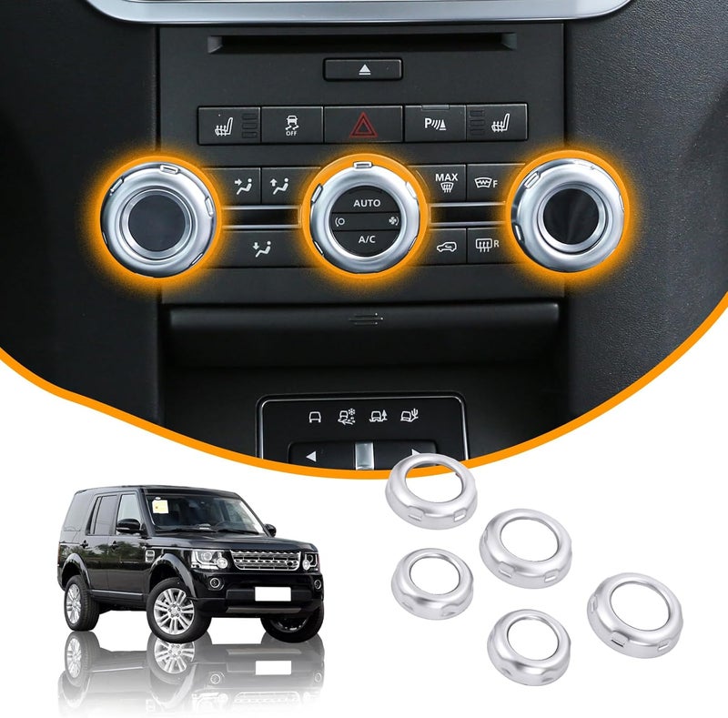 LLKUANG Air Vent Outlet Cover Ring for Land Rover - Image 1
