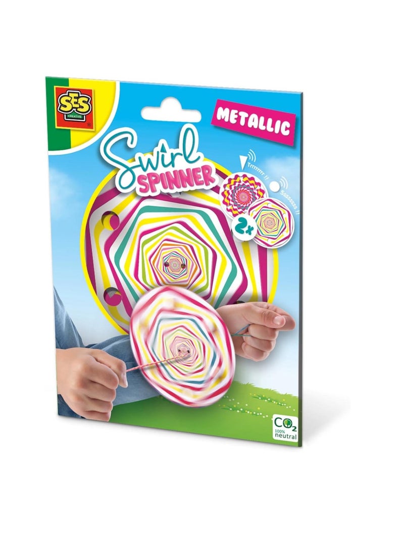 SES Creative Creative 02227 Swirl Spinner-Metallic - Image 1