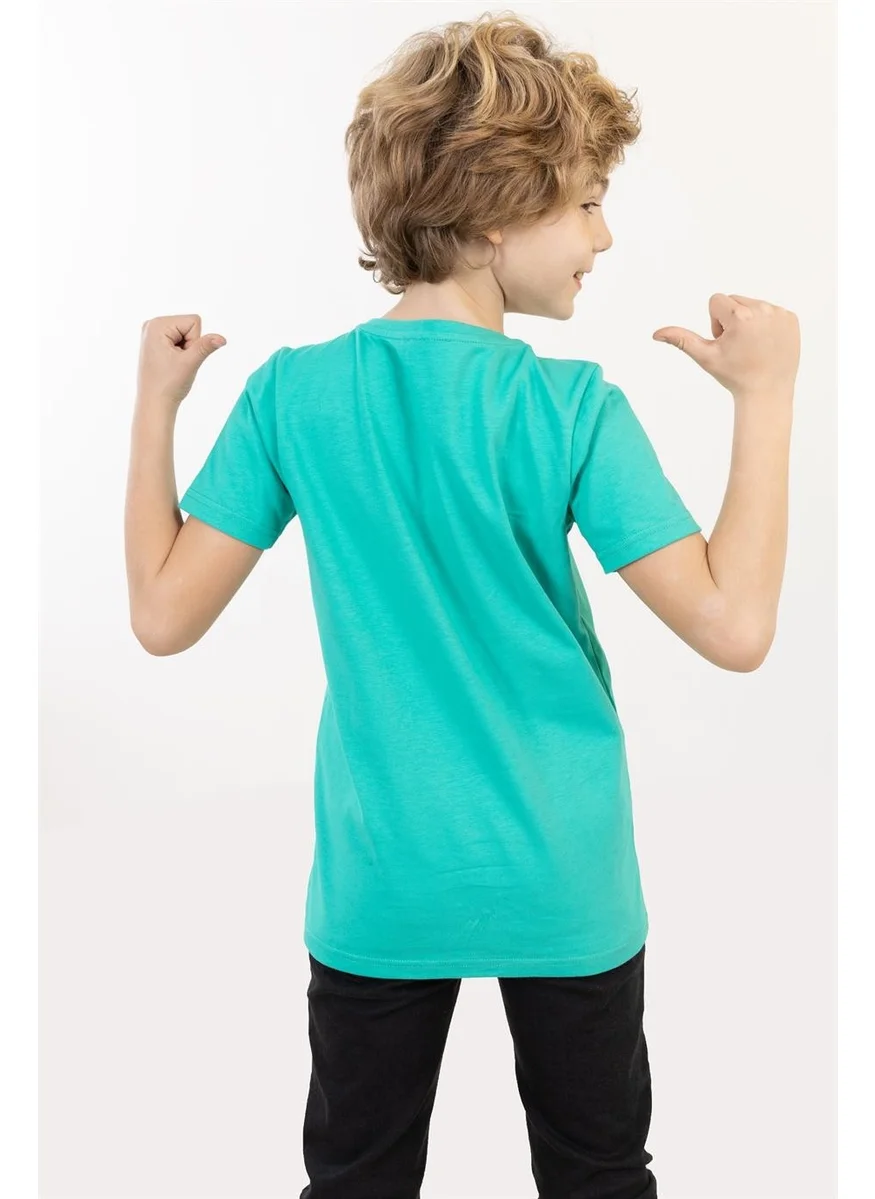 BRZ Collection Boy Printed Short Sleeve T-Shirt