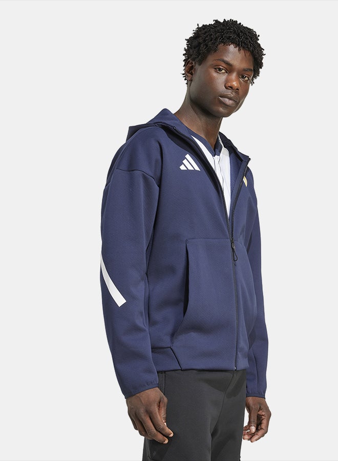 Adidas Real Madrid ADIDAS Z.N.E. Anthem Jacket - Image 3