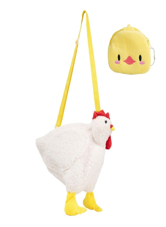 FABMODE Chicken Purse Rooster Bag Adjustable Shoulder Strap (1 Chick Purse) - Image 1