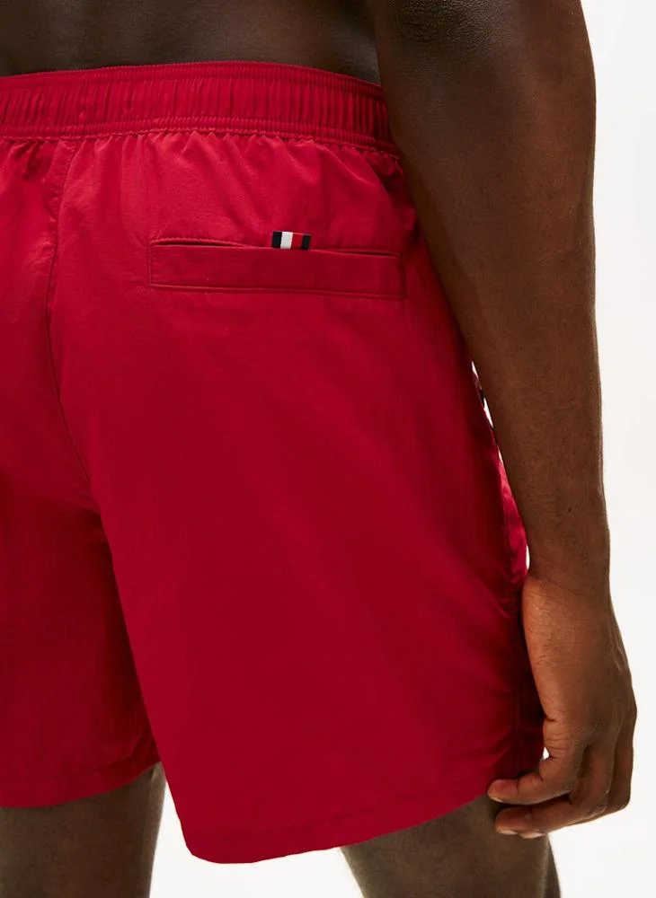 TOMMY HILFIGER  Classic Colour-Blocked Mid Length Swim Shorts for Men | Best Price UAE